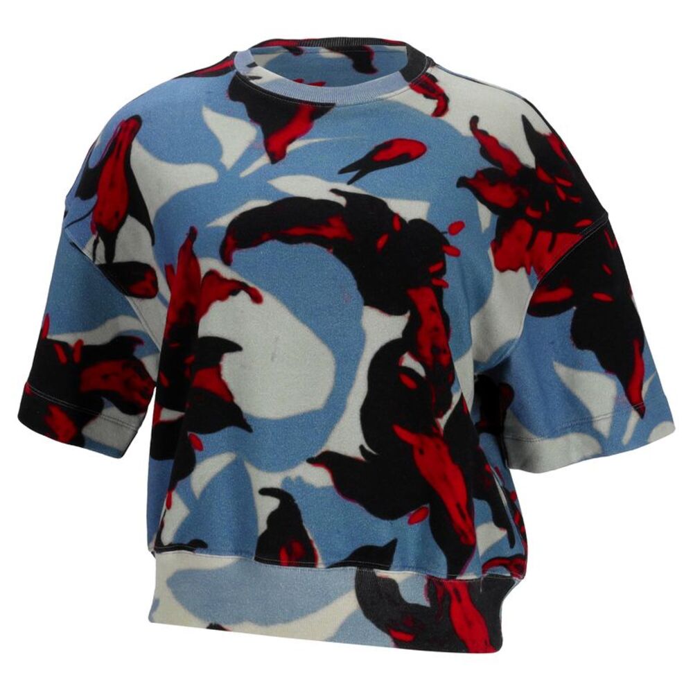 Dries Van Noten Printed T-Shirt in Multicolor Cotton